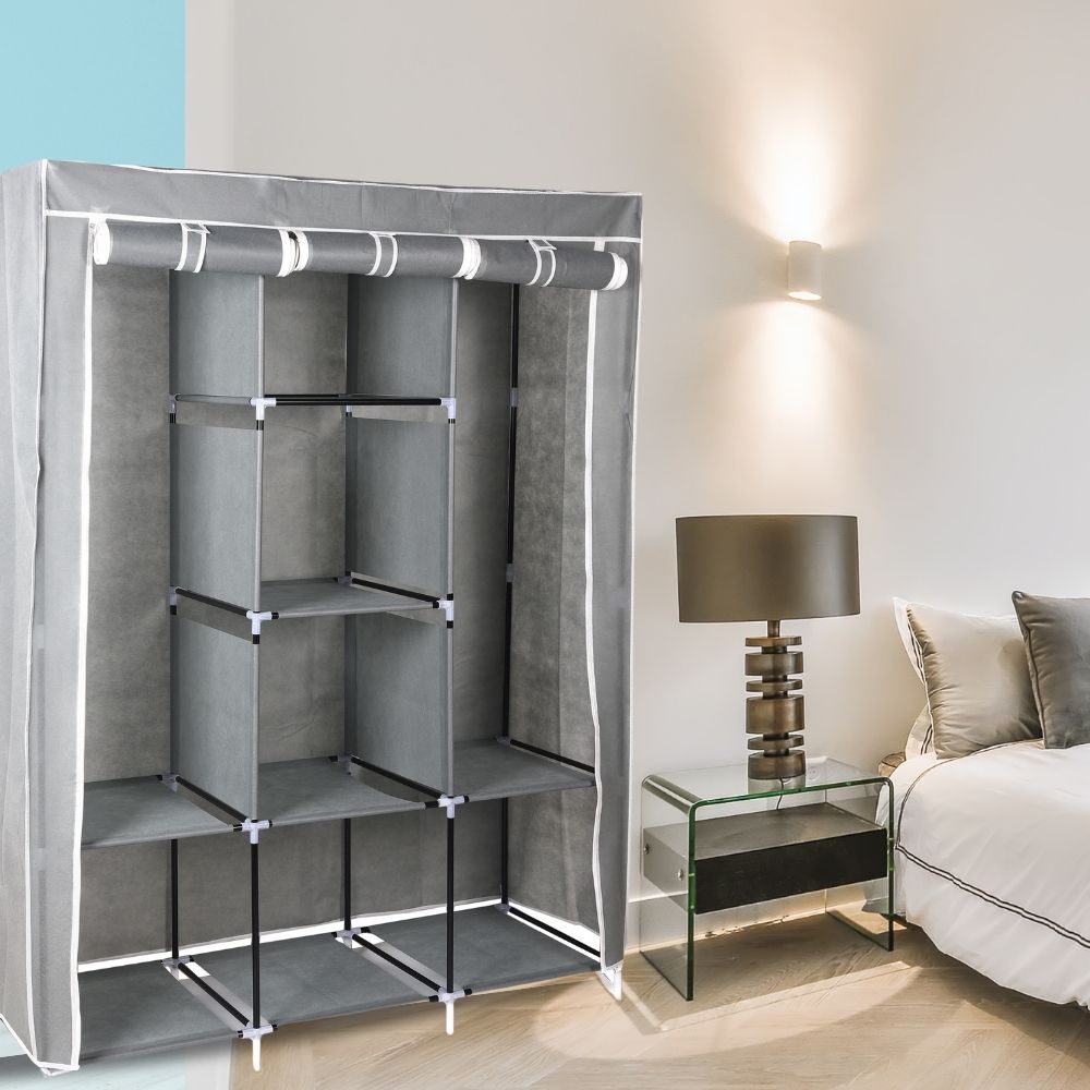 Closet Ropero Armable De Recamara Portátil Reforzado Hogar