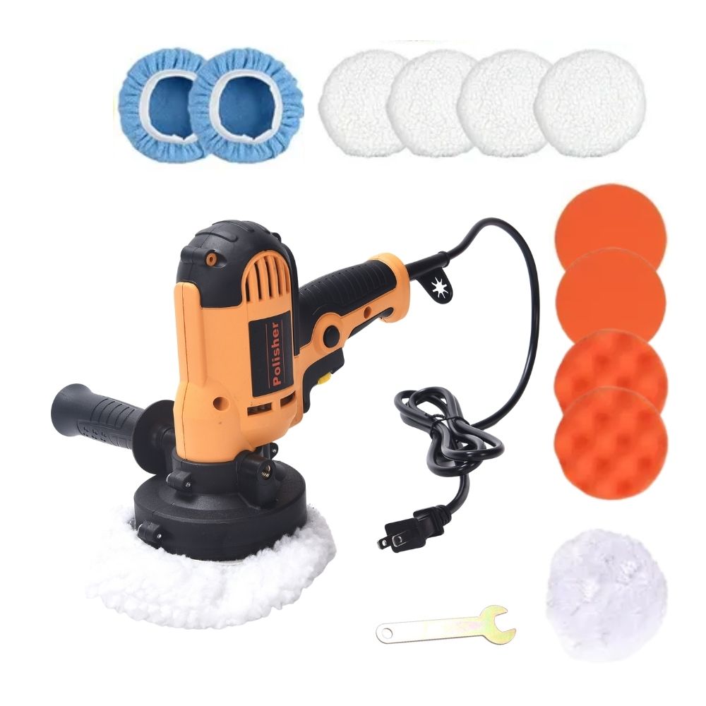Pulidora Eléctrica Para Coche Multifunción 110v 700w 125mm