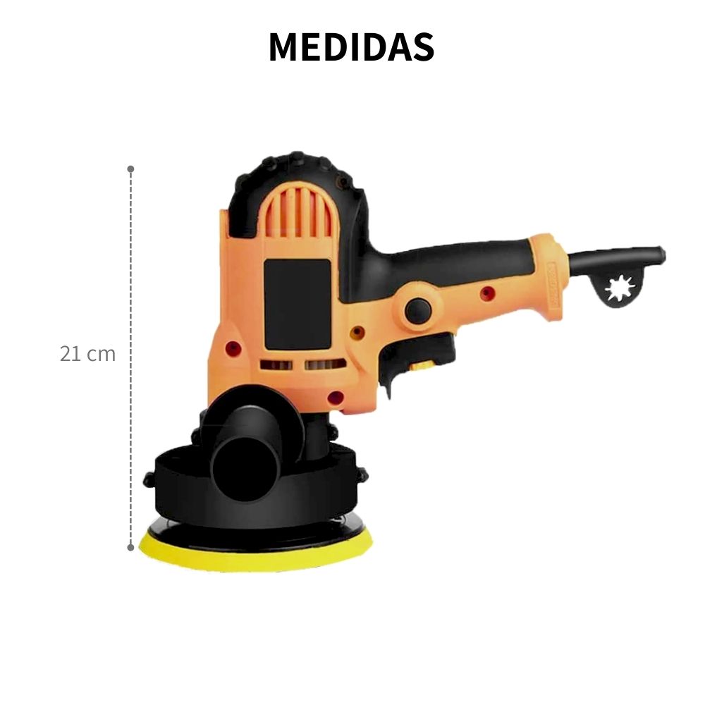 Pulidora Eléctrica Para Coche Multifunción 110v 700w 125mm
