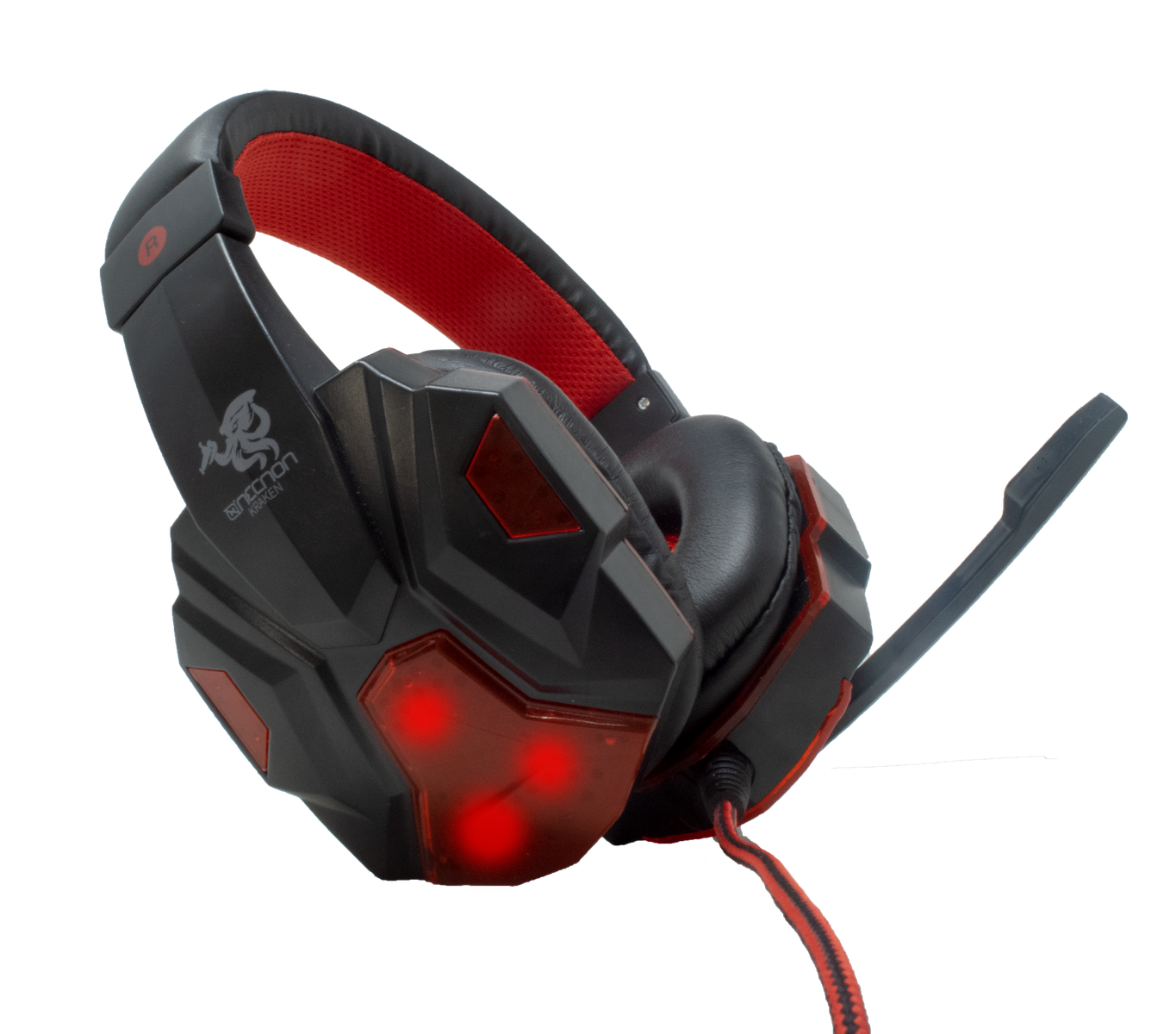 Kit Gaming 4 en 1 Necnon NGC-KRAKEN Rojo.