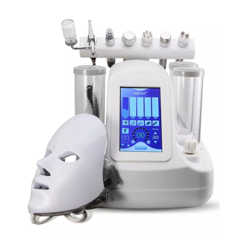 Mascara De Terapia Facial 7 En 1 Dermoabrasión Hidrofacial