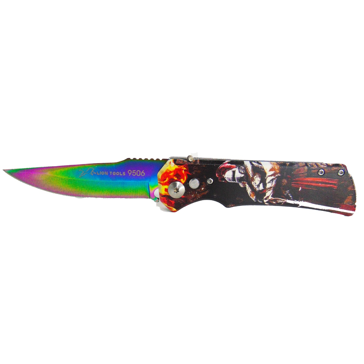 Navaja Cuchillo Tactica Tornasol Automatica Camping Acero Inoxidable