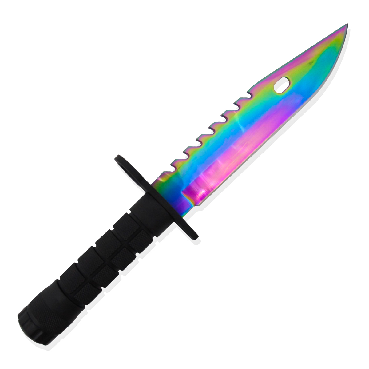 Cuchillo Tactico Tornasol Supervivencia Acero Inoxidable Militar LionTools