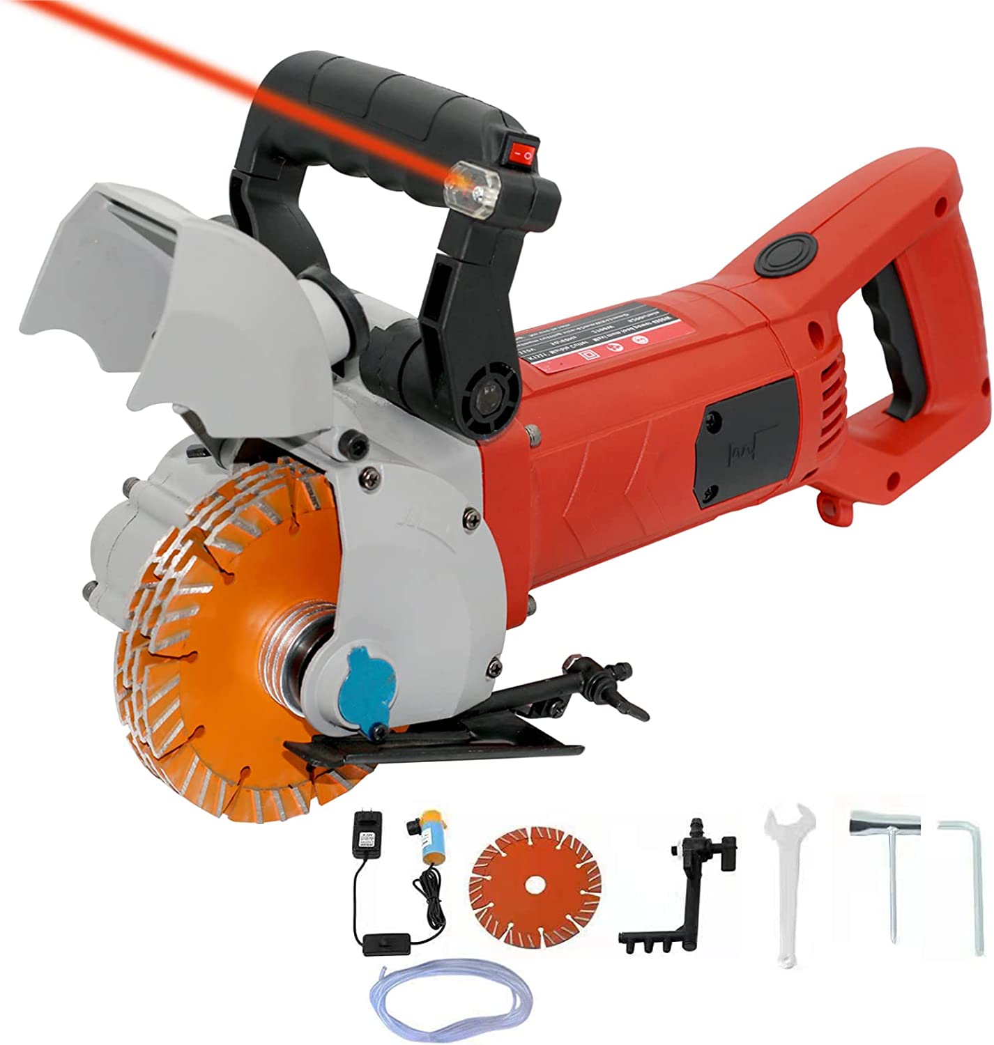 Máquina Electrica para Ranurar Pared Hormigon, Concreto, Granito, 110v 4800w