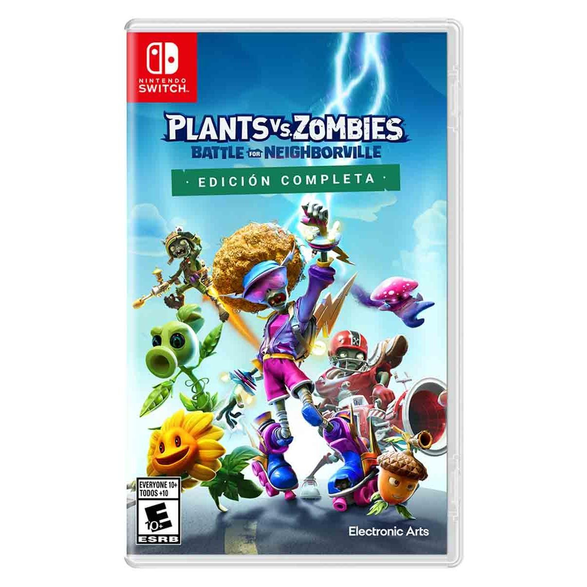 Nintendo Switch Juego Plants Vs Zombies Battle For Neighborville