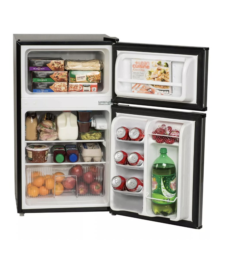 Refrigerador Frigobar Arctic King Atmp032ae Stainless Steel Look Con Freezer 3.2 Ft³ 115v