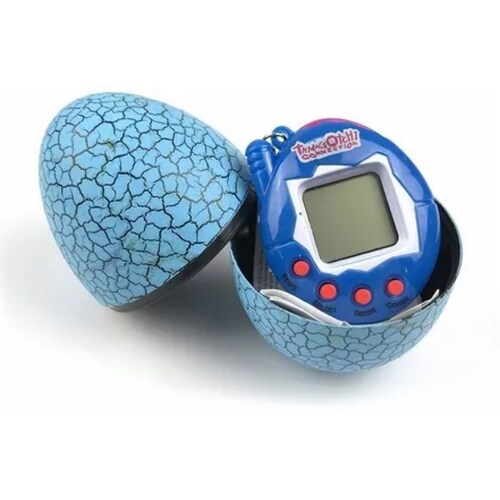 Huevos Tamagotchi Mascota Virtual Juguete Digital Juego Led Azul