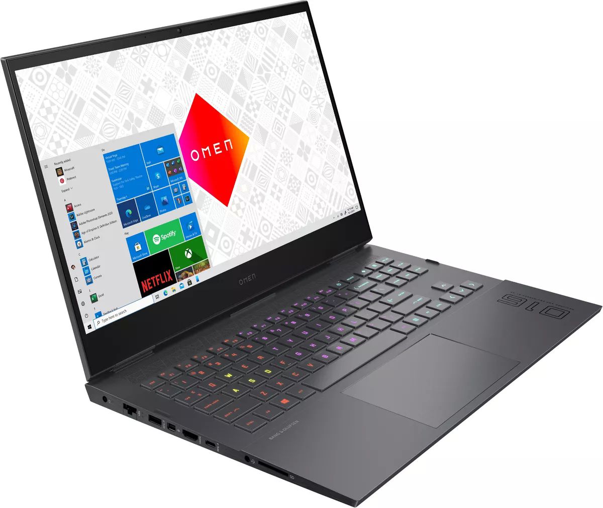 Laptop Hp Omen Rtx 3050 I7-11800h 8gb 512gb Ssd 32gb Optane 16-B0506LA W11h