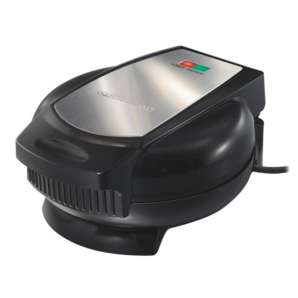 Wafflera Belga Hamilton Beach Negra.