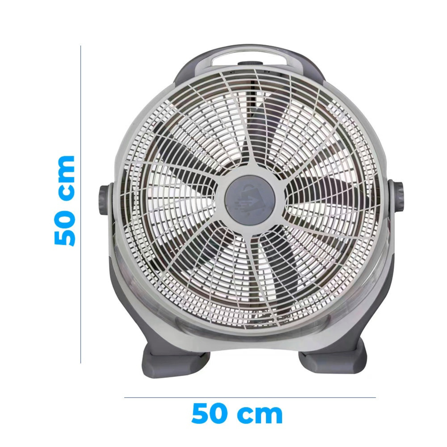 Ventilador De Piso Mesa 20 Giratorio Potente 127v De 3 Velocidades