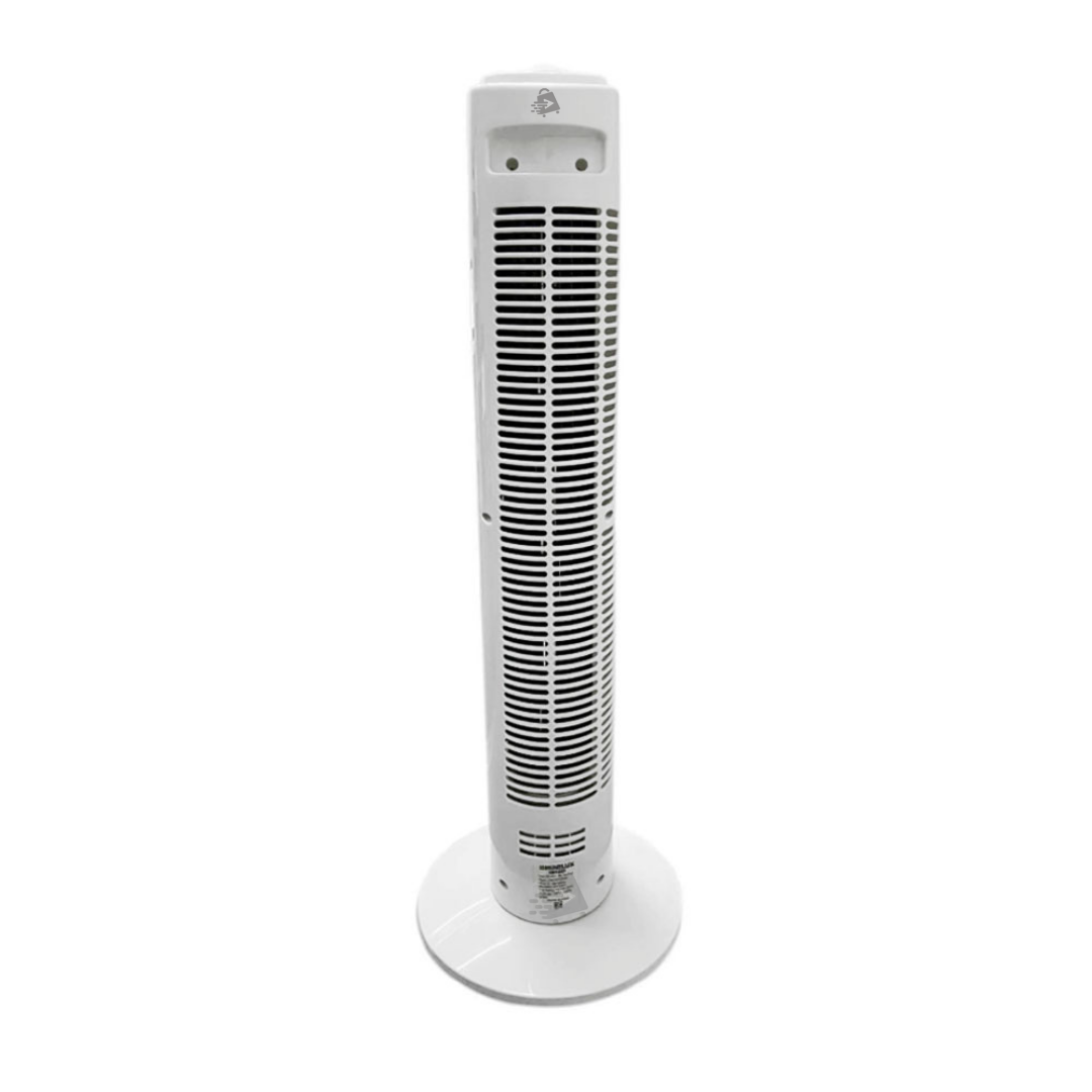 Ventilador De Torre Silencioso Oscilatorio Pedestal Potente 3 Velocidades 73cm