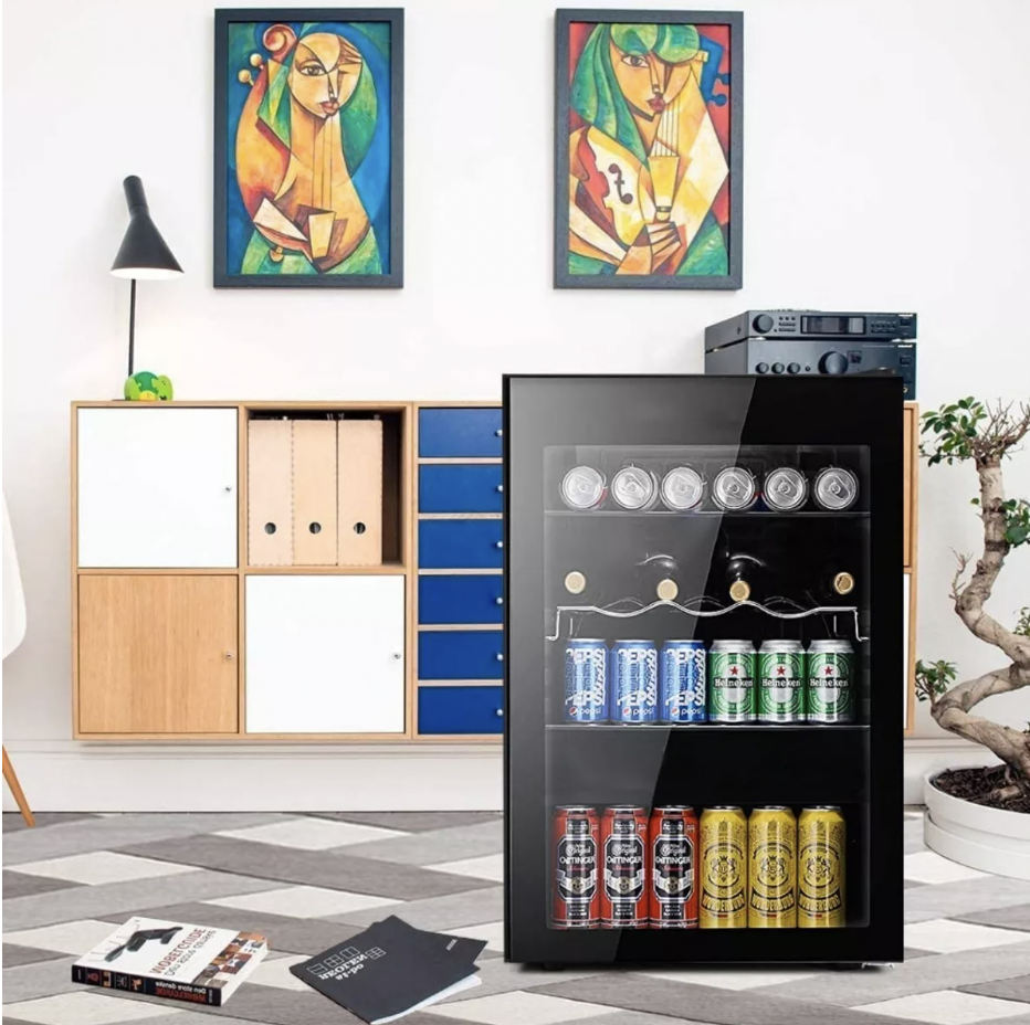 Frigobar Enfriador De Bebidas Refrigerador Cerveza Vinos 53L