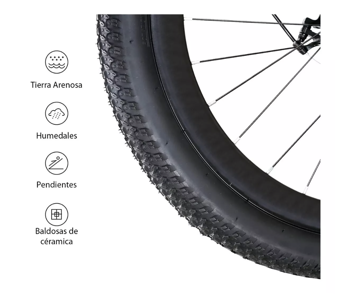 Bicicleta Montaña Plegable Frenos Tipo Shimano 21v Rodada 26