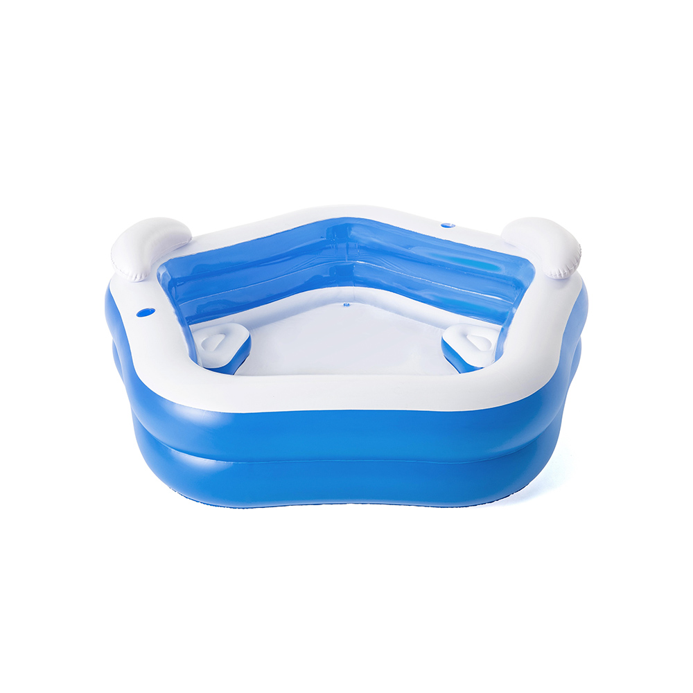 Alberca Inflable Familiar Pentagonal Bestway Piscina 200 Cm Azul 