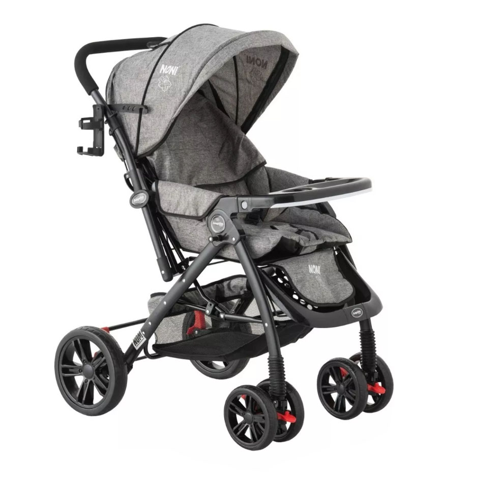 Carriola de Lujo para Bebé Angelin Noni Gris 555-O.