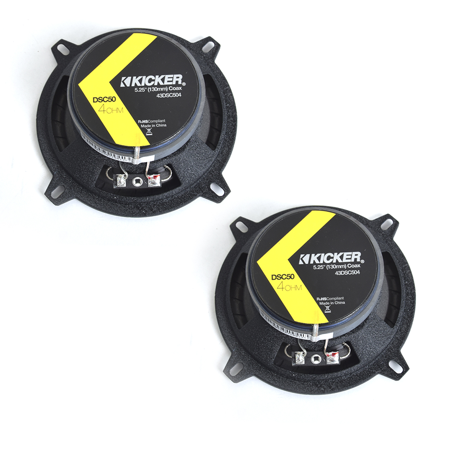Set De Bocinas  para auto Coaxiales Kicker Dsc50 2 Vías 5.25 200w Máx