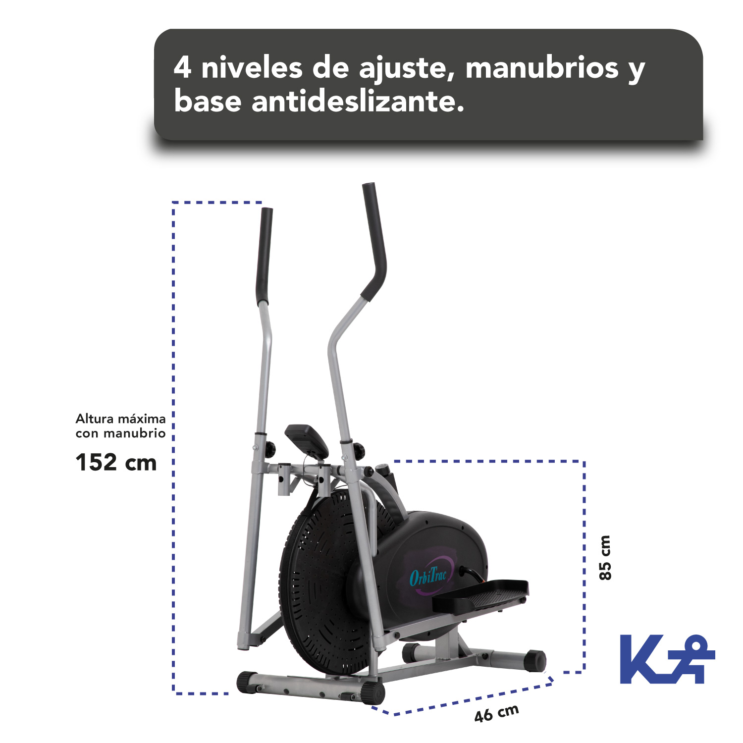 Escaladora Eliptica Bicicleta Fija Fitness Estatica Gym Casa