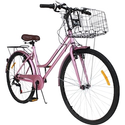 bicicleta-urbana-vintage-r26-frenos-v-brakes-rosa