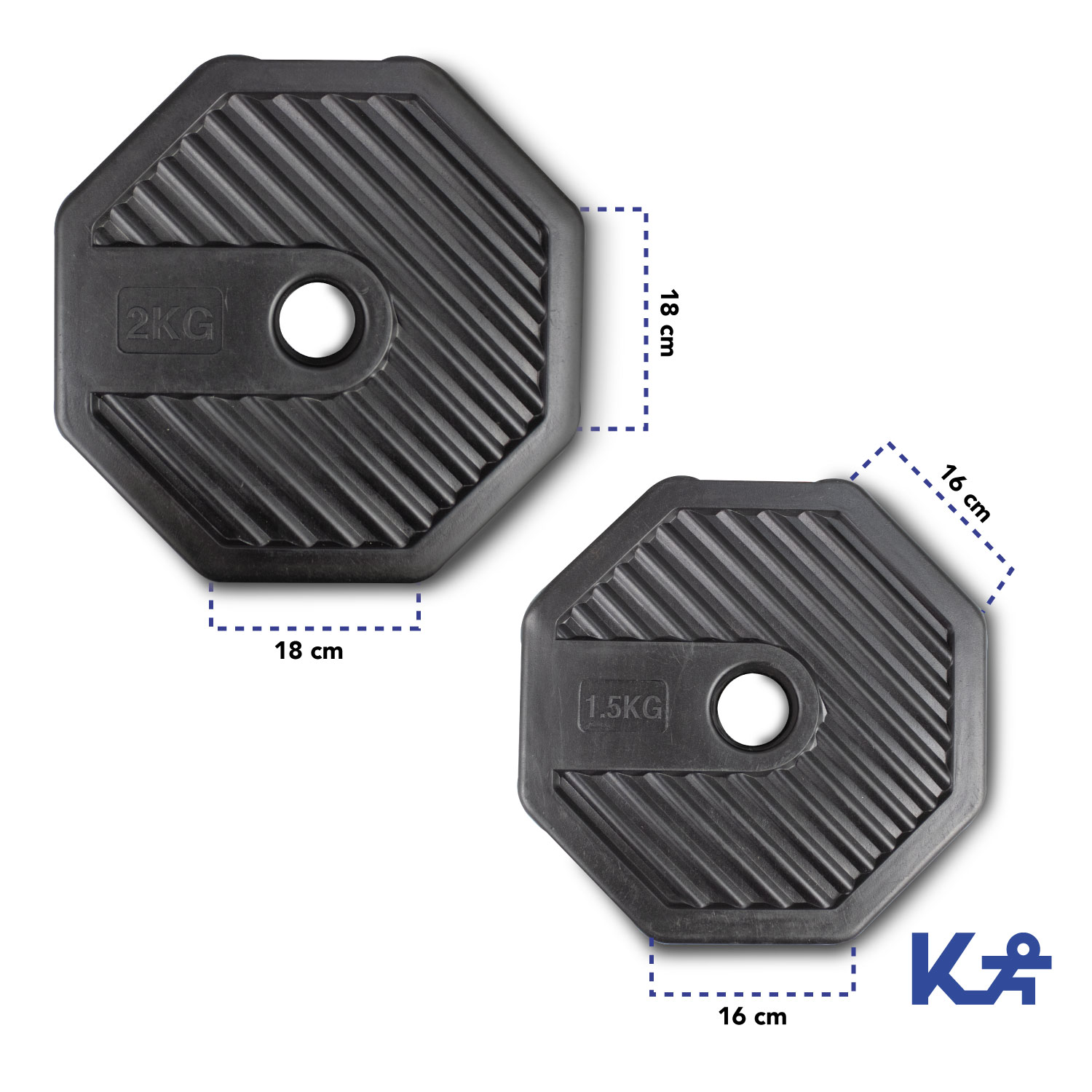 Set Kit Mancuernas Pesas Multiusos Ajustables 4en1 Hogar Gym