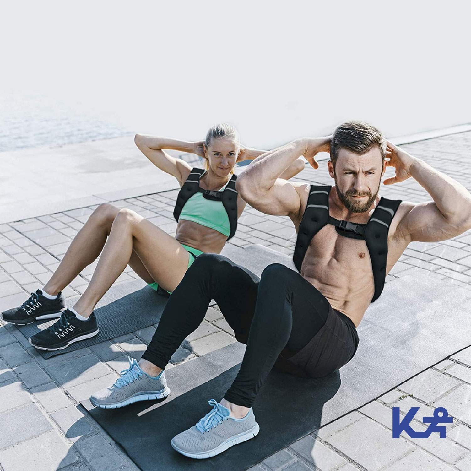 Chaleco Con Peso Entrenamiento Crossfit 9kg 20lbs Gym Correr