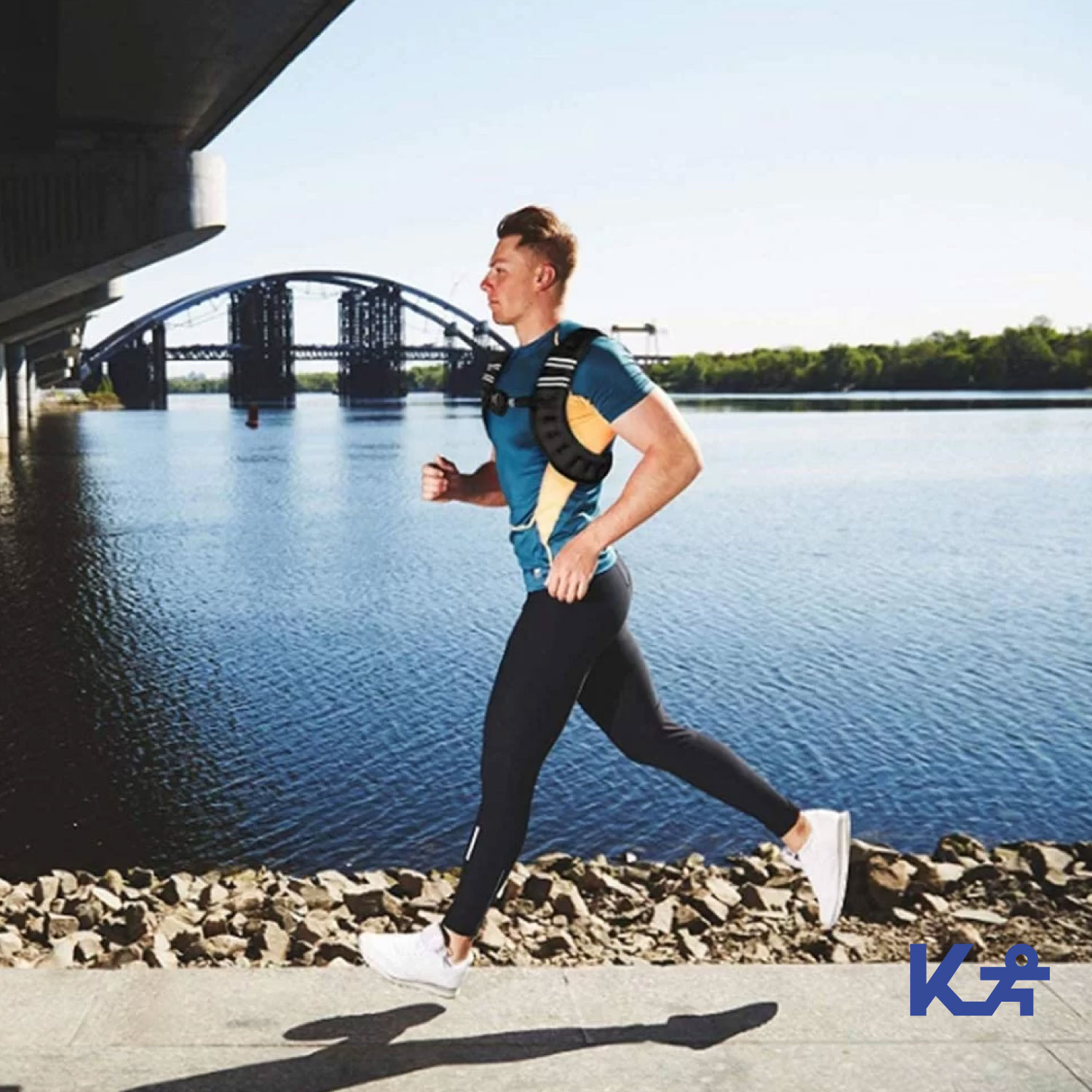 Chaleco Con Peso Entrenamiento Crossfit 9kg 20lbs Gym Correr