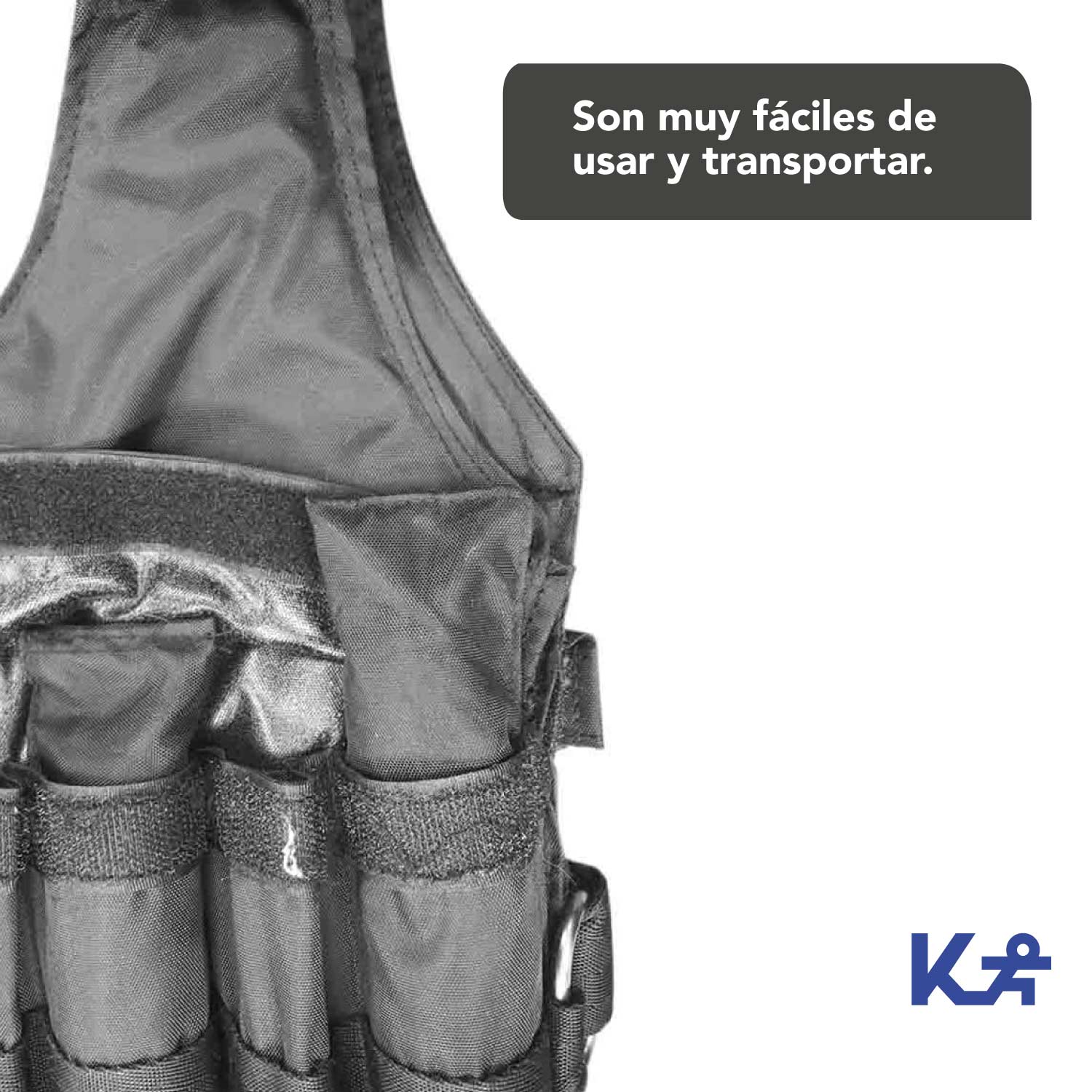 8 Pesas De 1 Kg 2.2 Lbs Para Chaleco Entrenamiento Crossfit