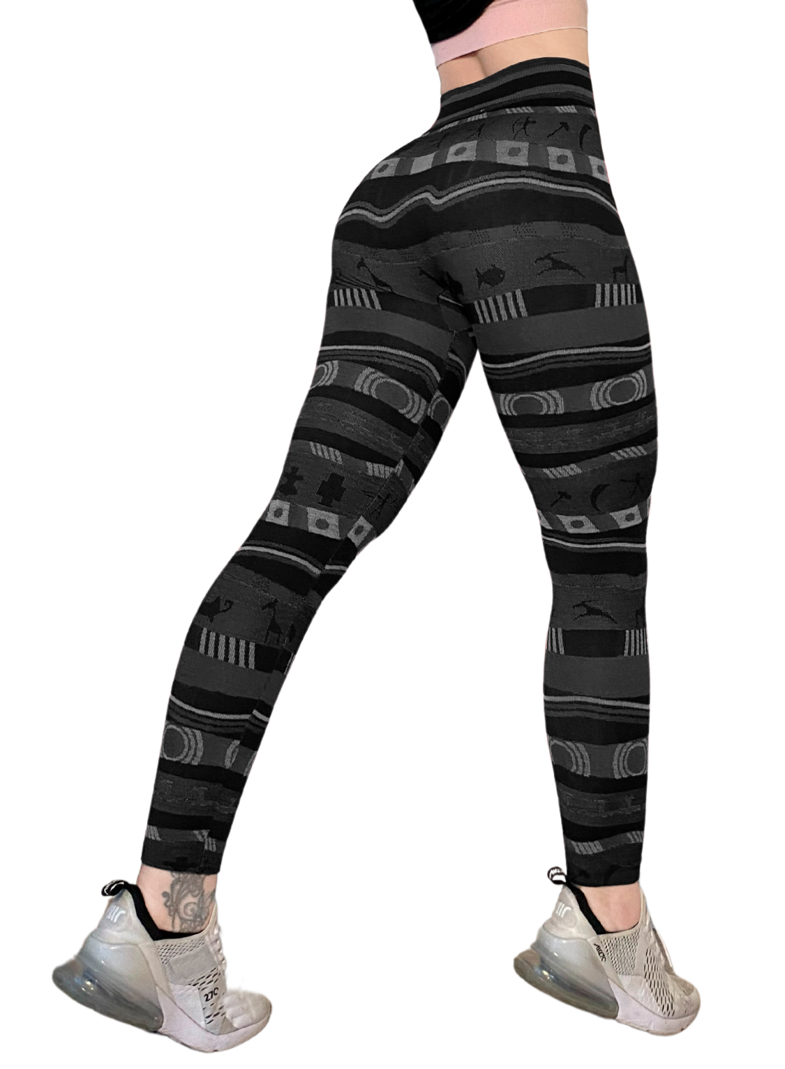 Pack 2 Mallas Lycra Térmica Leggins Mujer Gym Casual Mayones