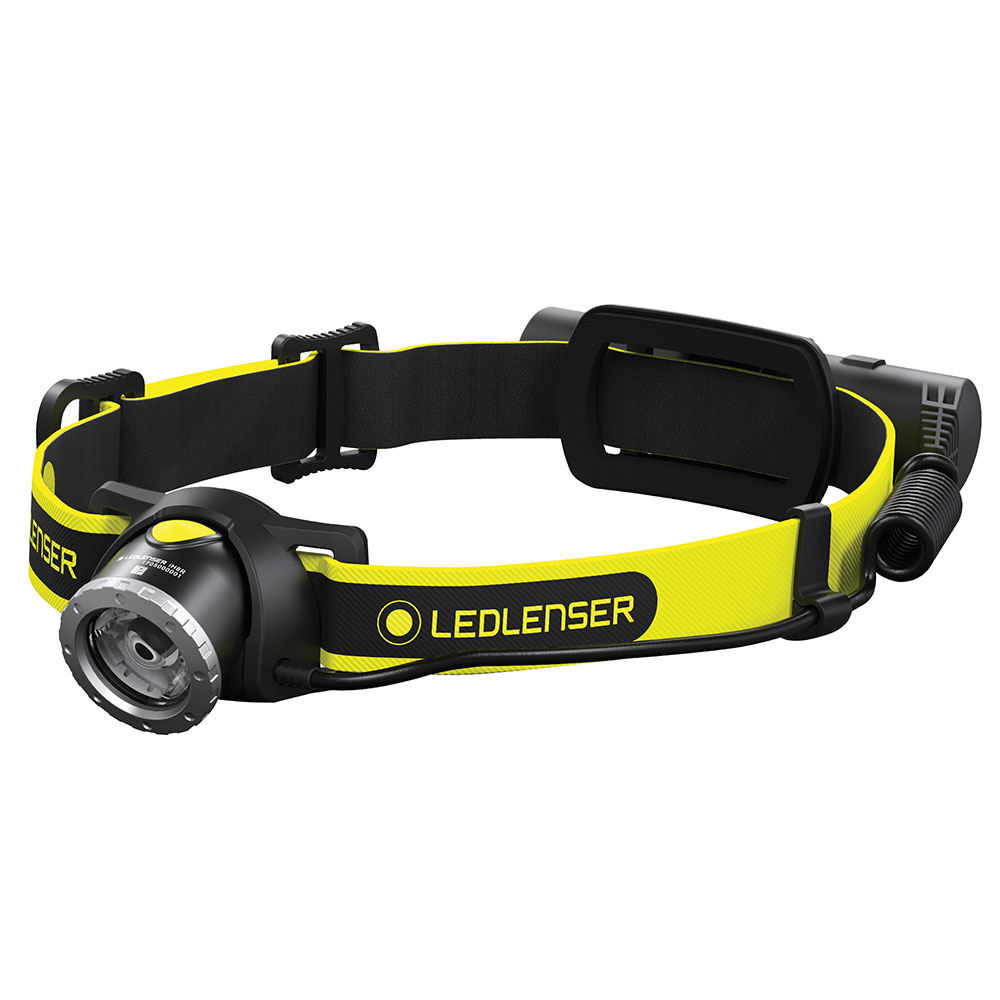 Linterna Recargable de Cabeza iH8R Amarilla Ledlenser