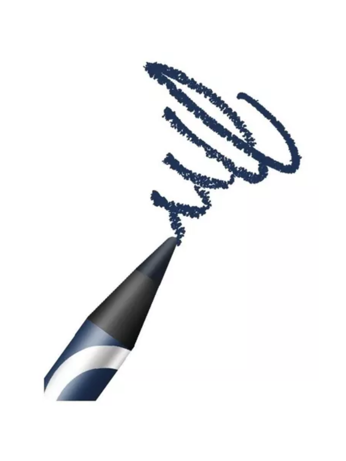      3 Pack Lapiz Delineador Junior Colores De By Apple Tonos ( TONO Azul marino)