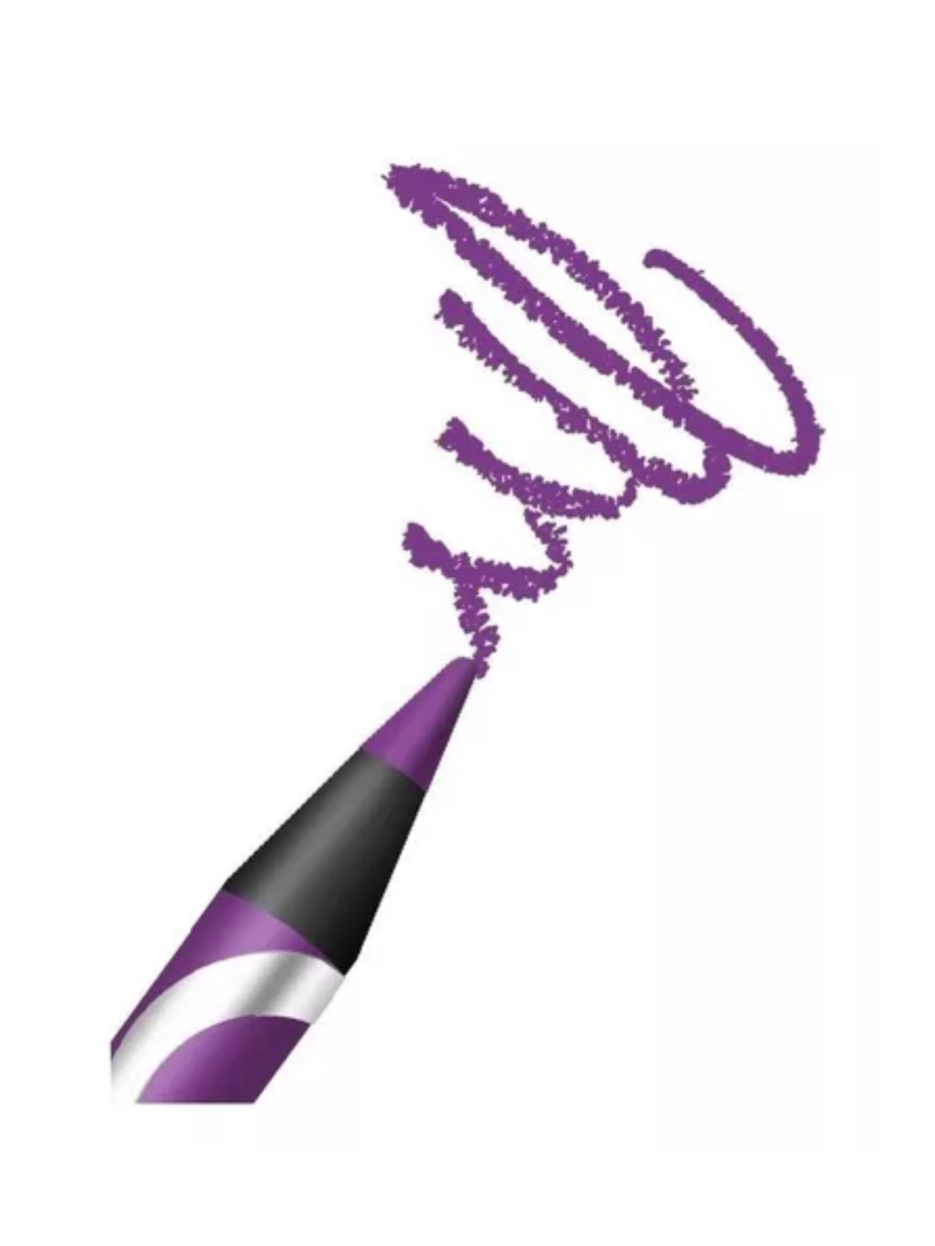 3 Pack Lapiz Delineador Junior Colores De By Apple Tonos ( TONO Morado)