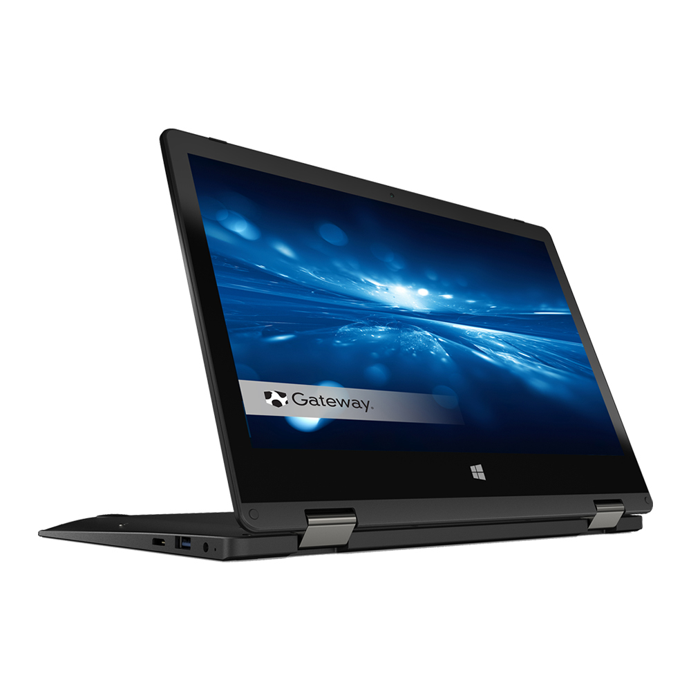 Laptop 2 en 1 Gateway Intel Celeron 64GB - Ram 4GB Pantalla 11.6'' Windows 10 - Negro