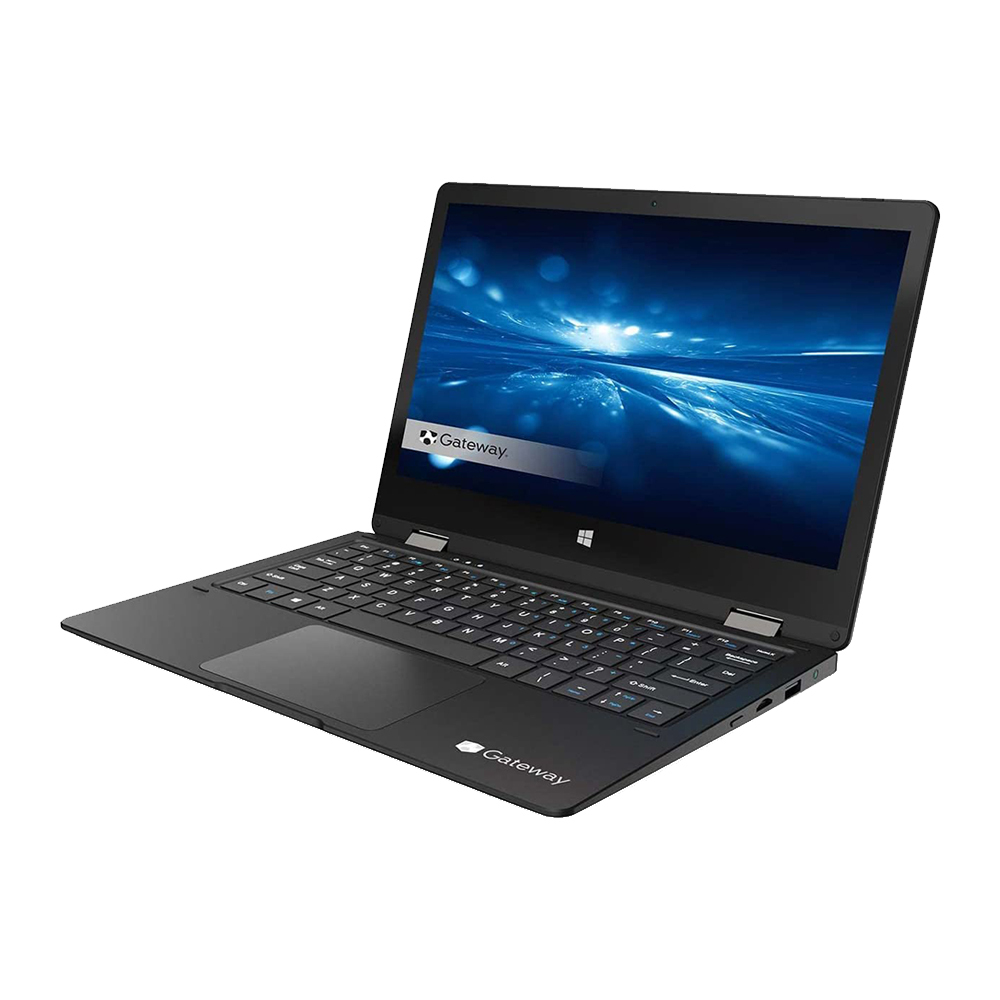 Laptop 2 en 1 Gateway Intel Celeron 64GB - Ram 4GB Pantalla 11.6'' Windows 10 - Negro