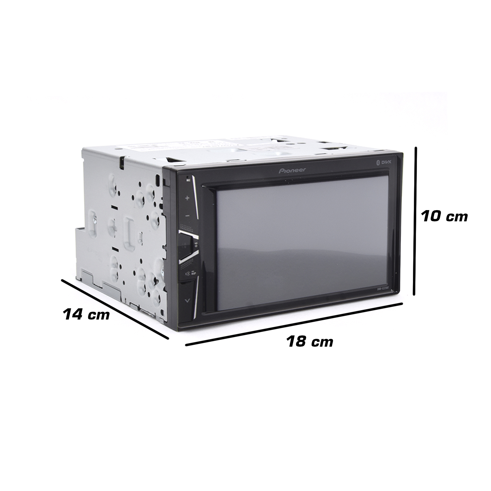 Autoestéreo para auto Pioneer DMH-G225BT 6.2" 50WX4