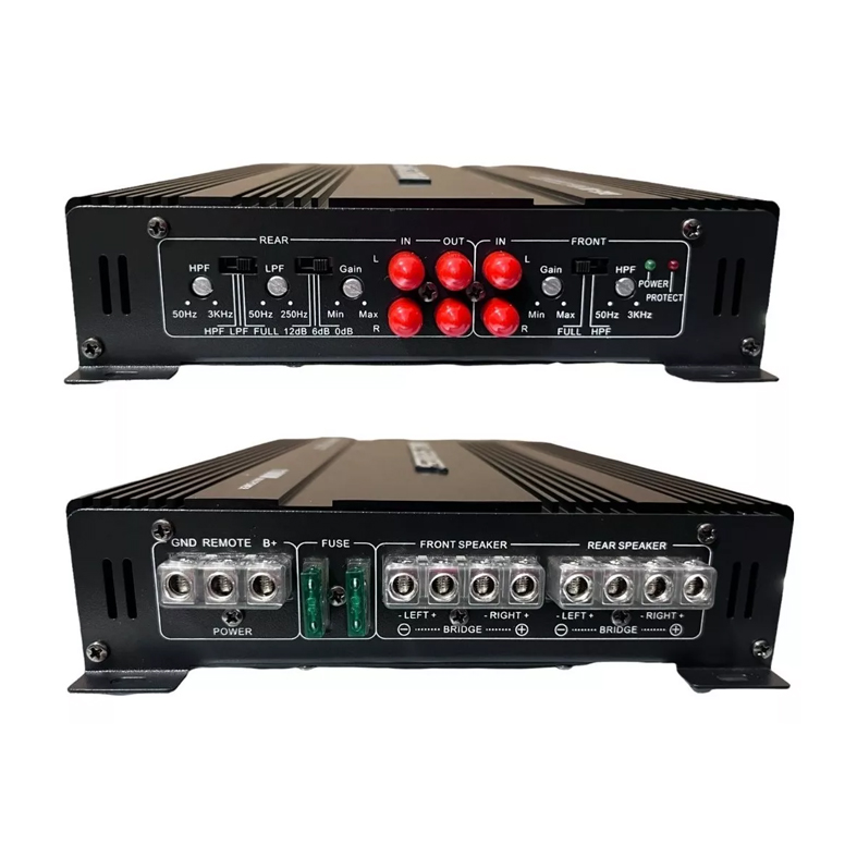 Amplificador para auto 4 Canales Rock Series 1100 Watts RKS-P110.4