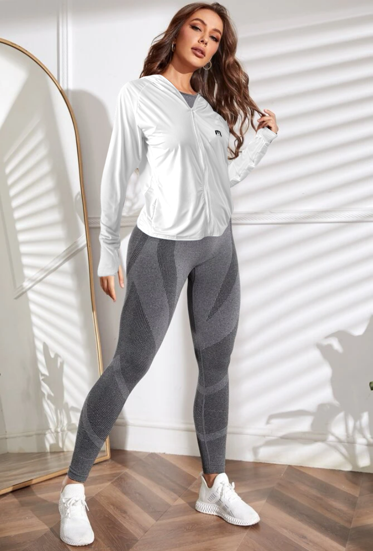 Sudaderas Mujer Con Cierre Capucha Viscera Hoodie Dama Moda