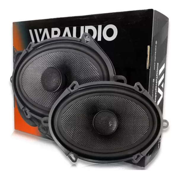 Bocinas 5x7 Waraudio Rocket 57 180 Watts Medios 6x8 60 Rms