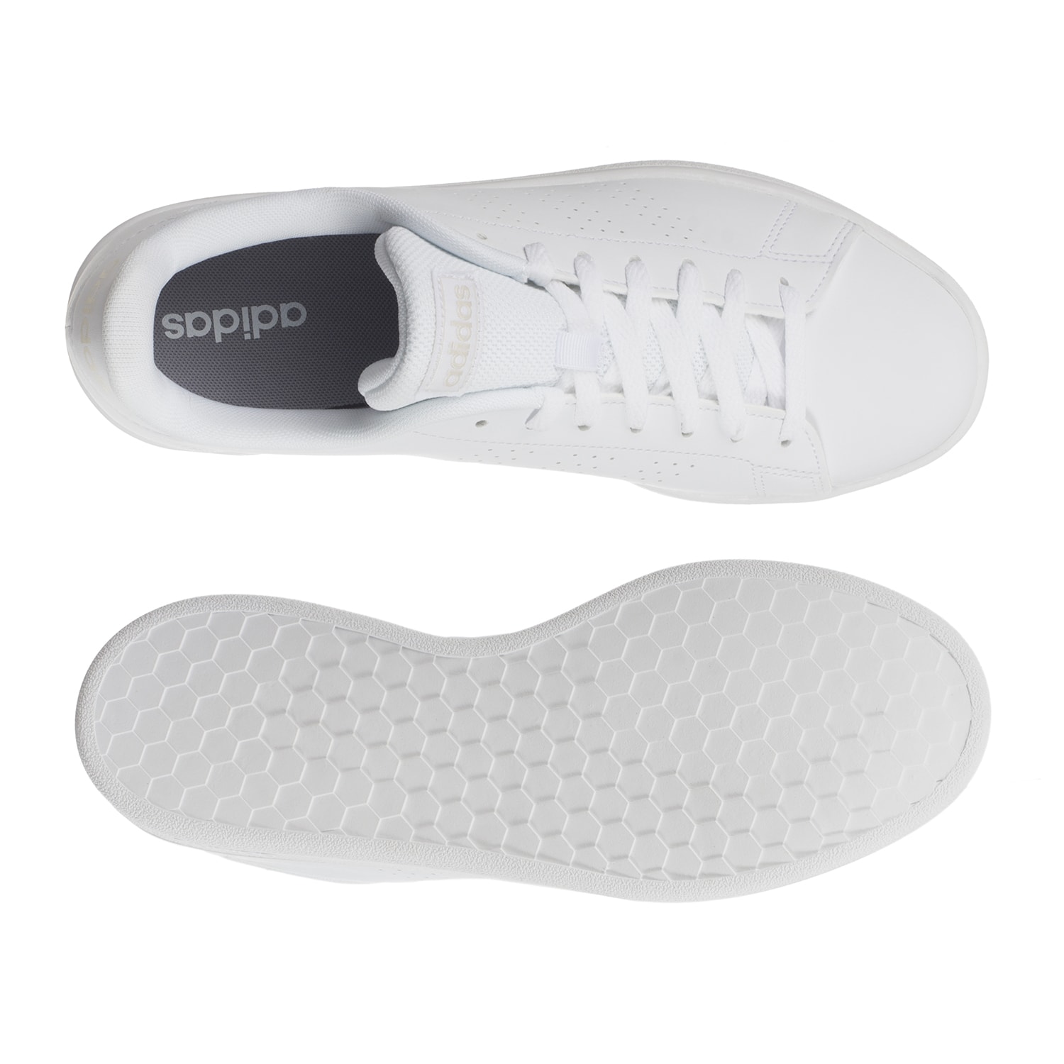 Tenis Adidas Advantage Base - EE7692 - Blanco - Hombre 