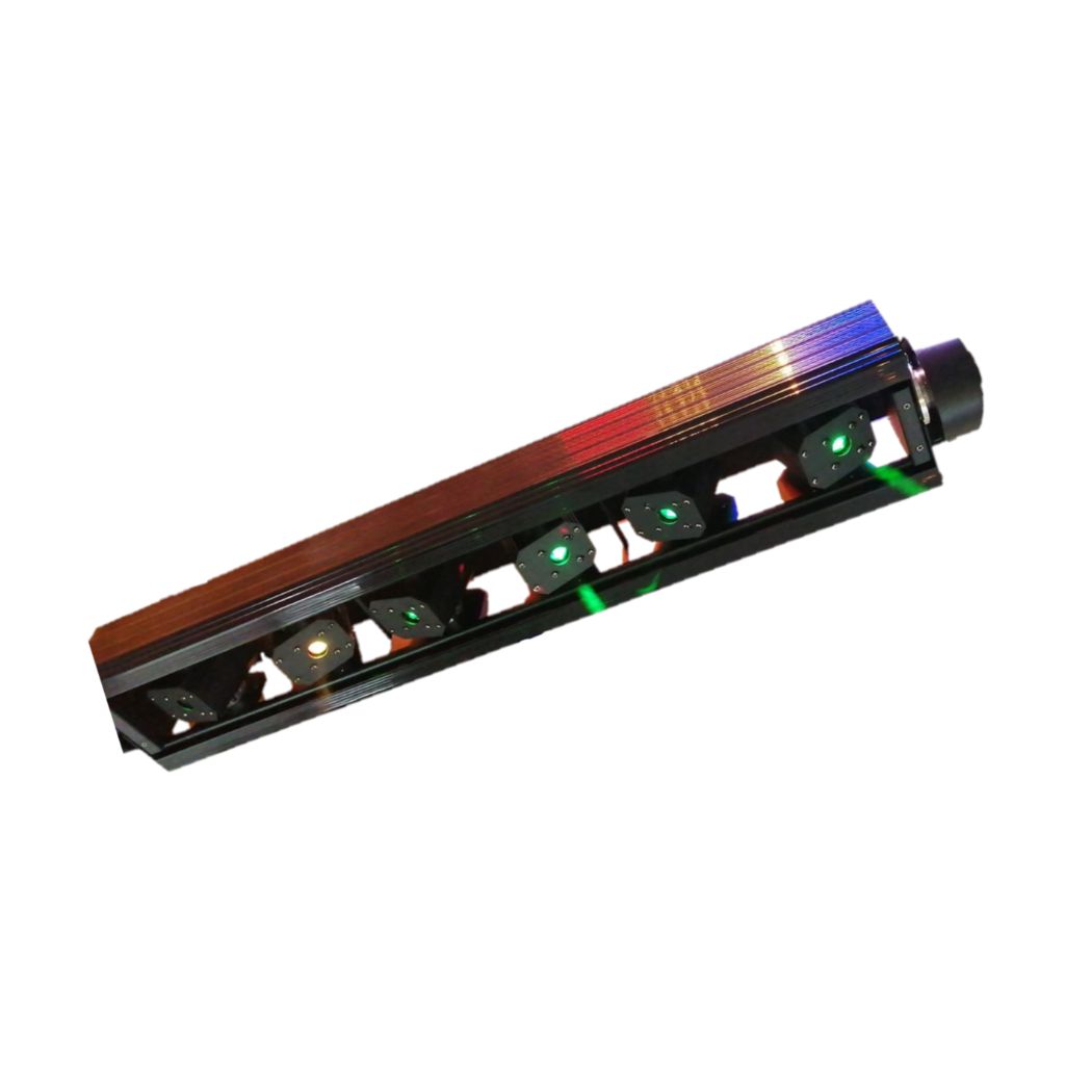 Barra Luz Laser ALIEN SNIPER X 6x1W Audiorítmica/6 ojos RGB