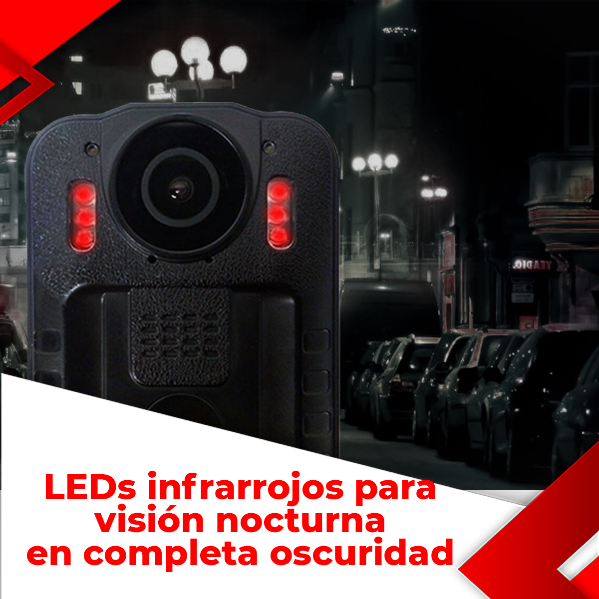 Body cam camara corporal solapa policial chaleco portatil