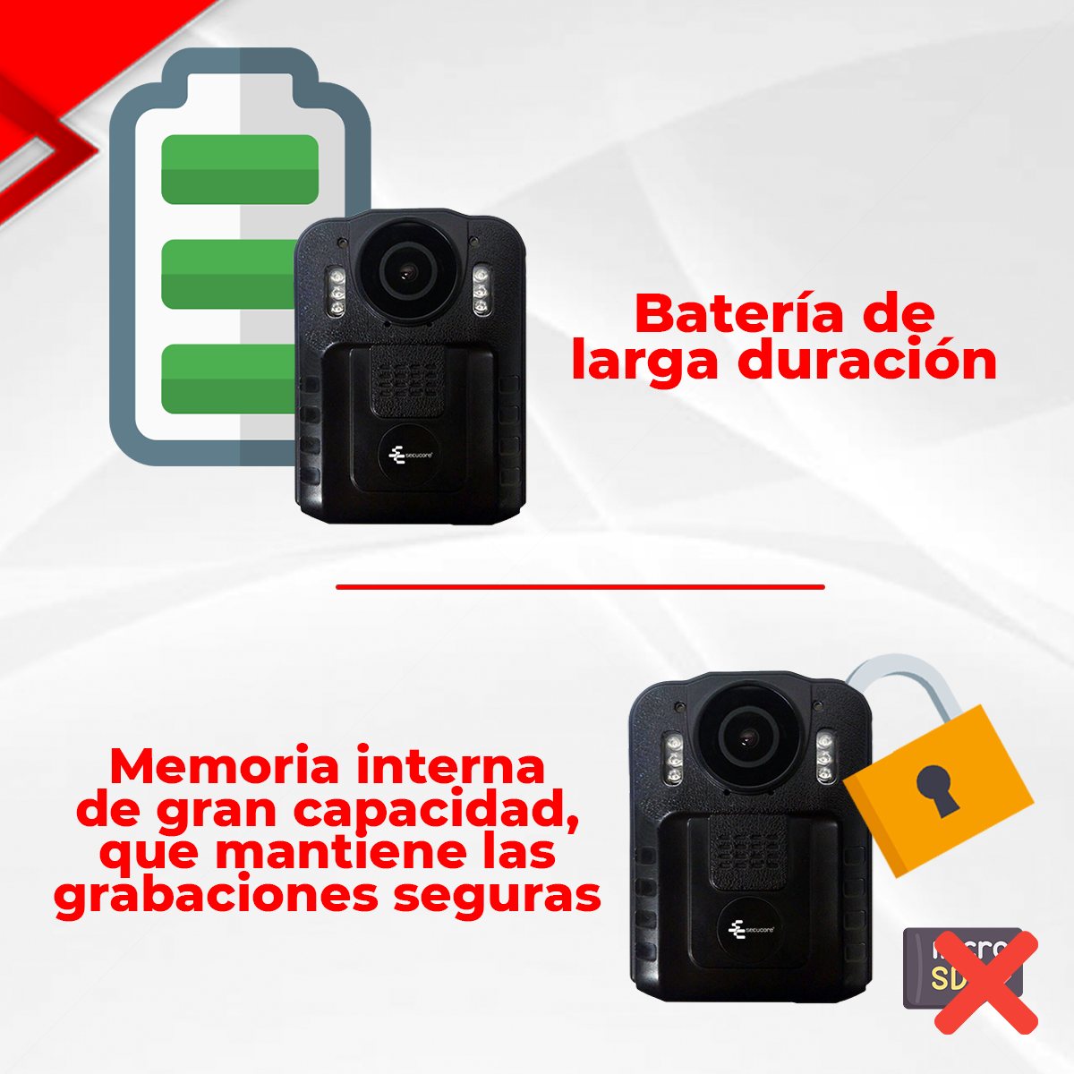 Body cam camara corporal solapa policial chaleco portatil