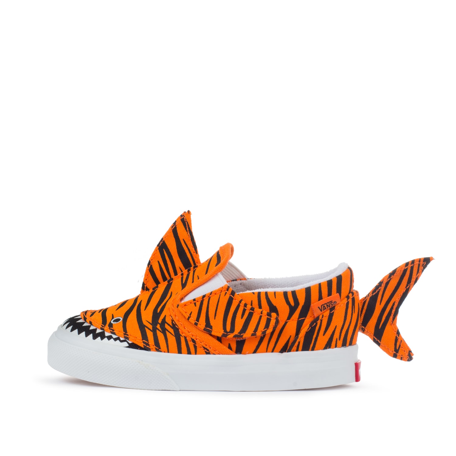 Tenis Vans Classic Slip On V TD - 7Q4Z8CF - Naranja - Bebes 