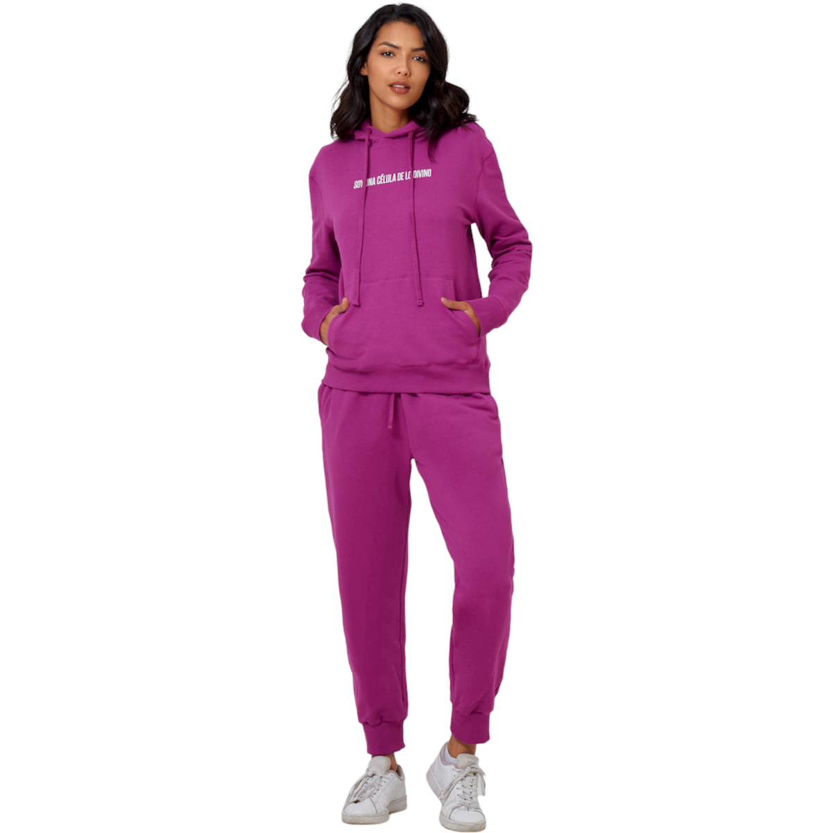Pantalón Deportivo Merkabá x Ais Morado Fucsia mujer