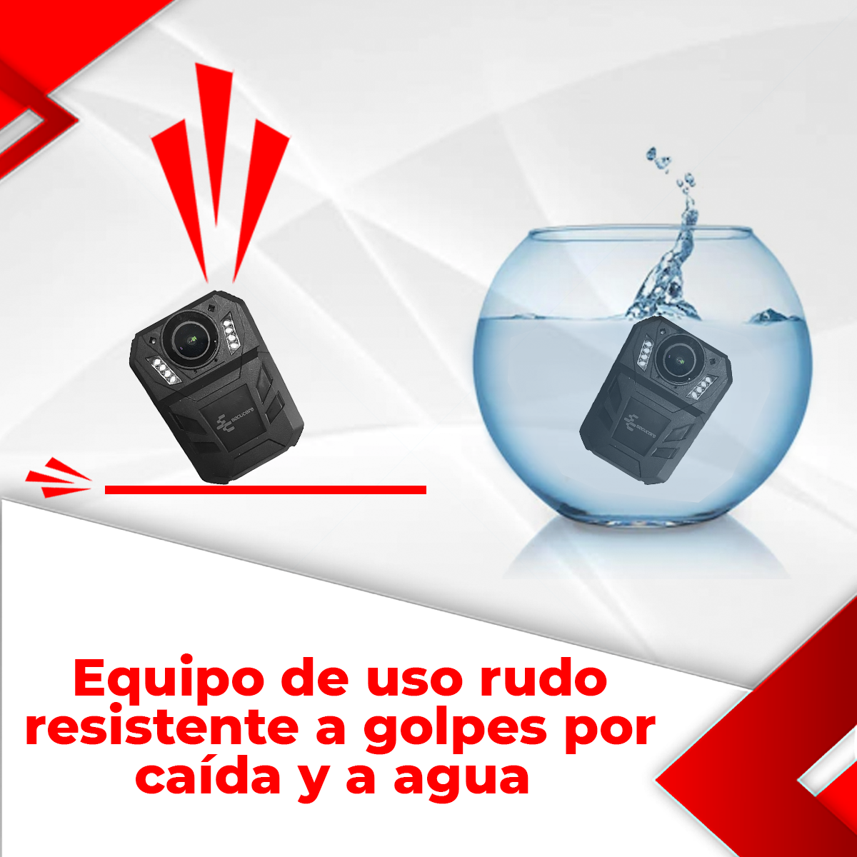 Body cam camara corporal solapa policial chaleco portatil doble camara