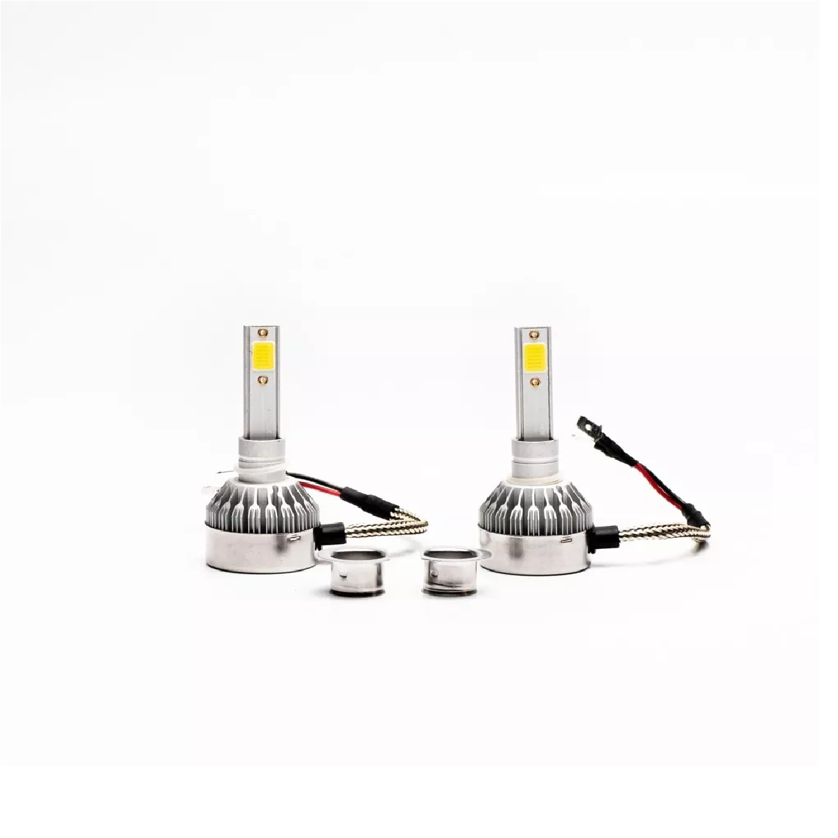 Kit Luces Led C6 Mini Iron Led Conector  H1 X2 Autos  Luz Blanco Frio