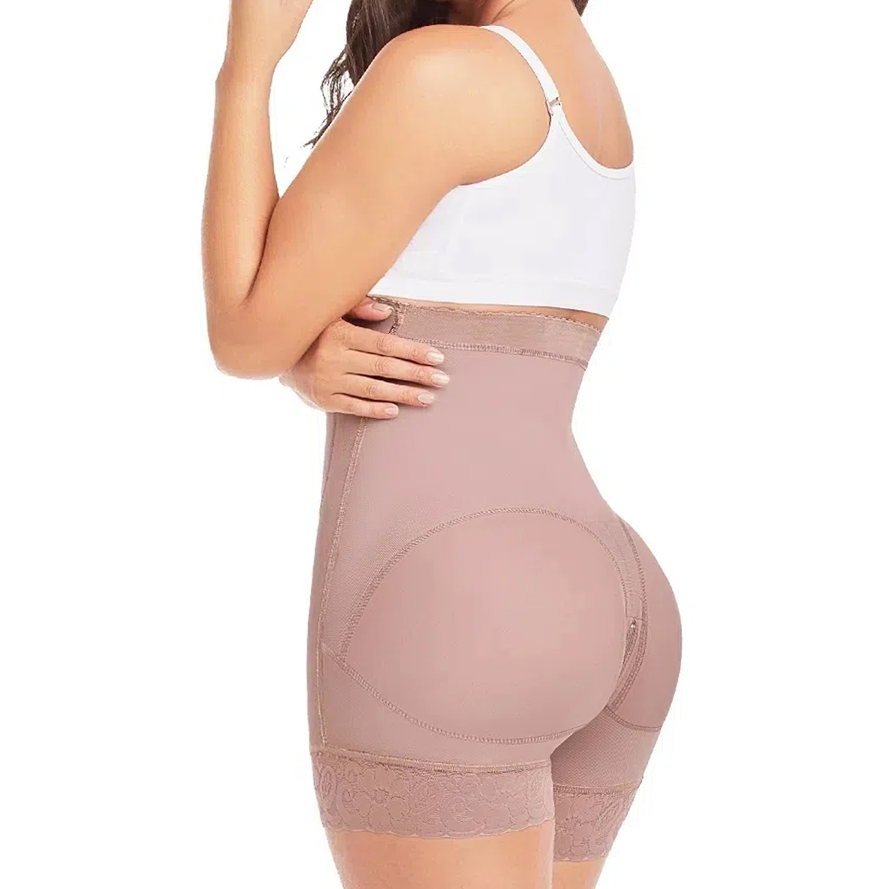 Panty Faja Short Moldeador Ultra Realce De Glúteos, Fajas Colombianas Tipo Short; Faja Colombiana Levanta Pompas