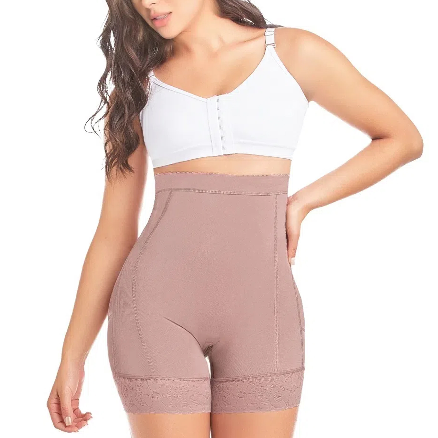 Panty Faja Short Moldeador Ultra Realce De Glúteos, Fajas Colombianas Tipo Short; Faja Colombiana Levanta Pompas