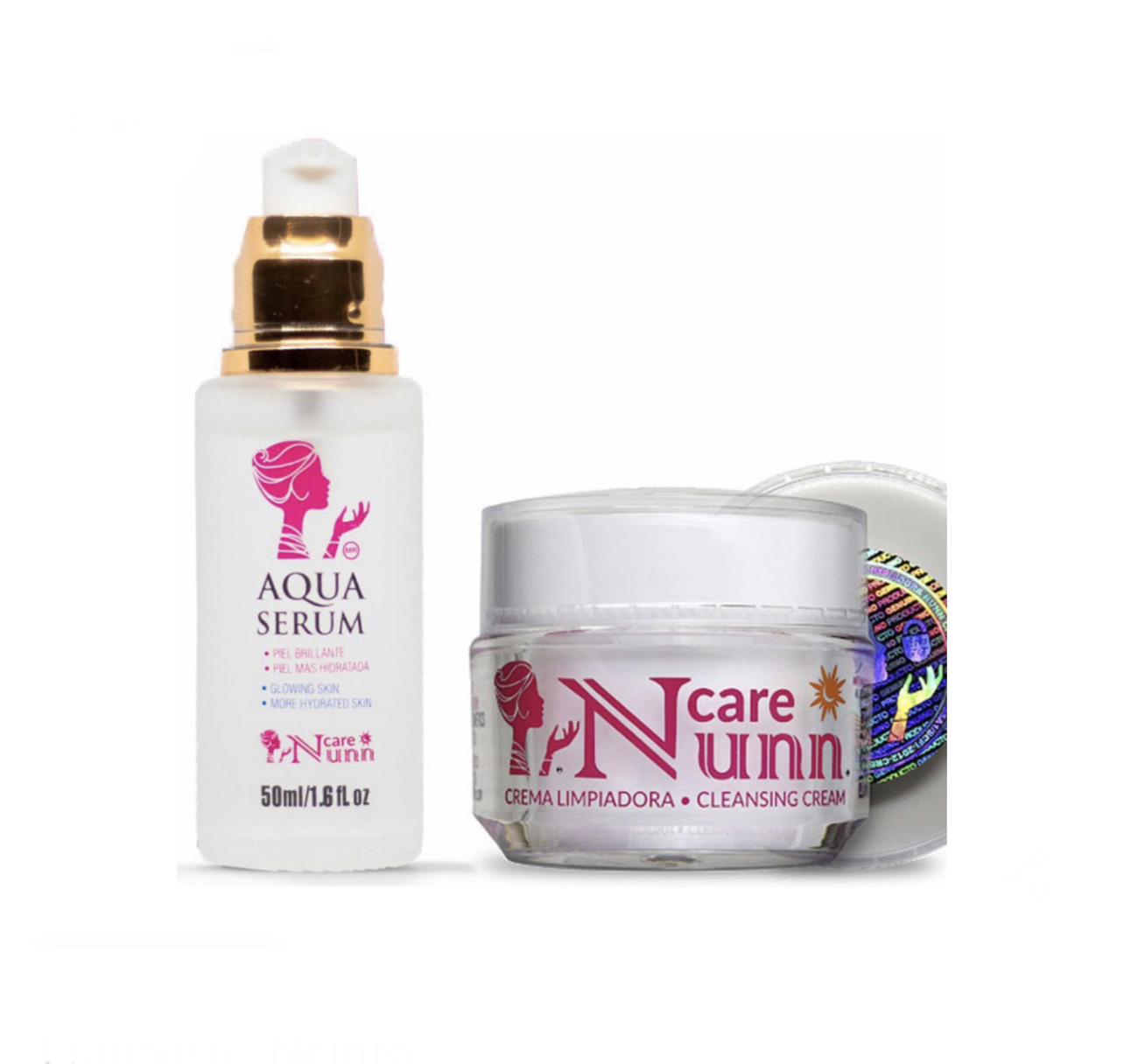 CREMA NUNN CARE + AQUA SERUM 
