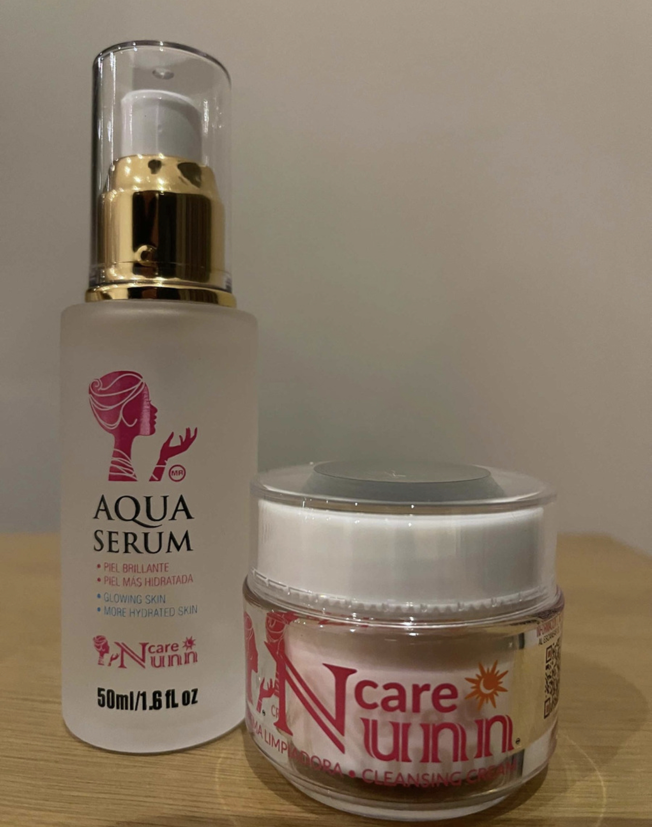 CREMA NUNN CARE + AQUA SERUM 