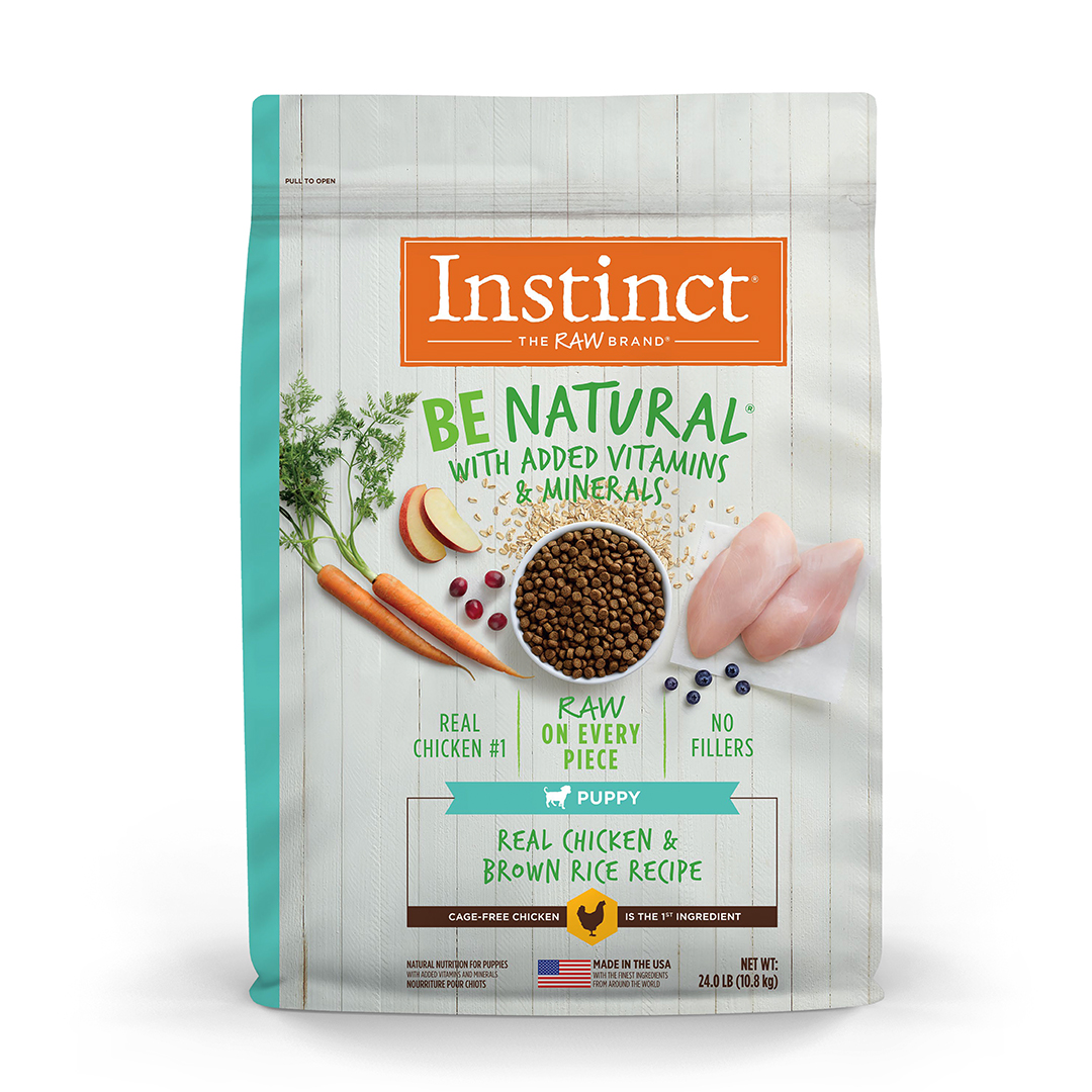 Instinct Be Natural Alimento para perro cachorro (Puppy) con Carne de Pollo 10.8 kg.