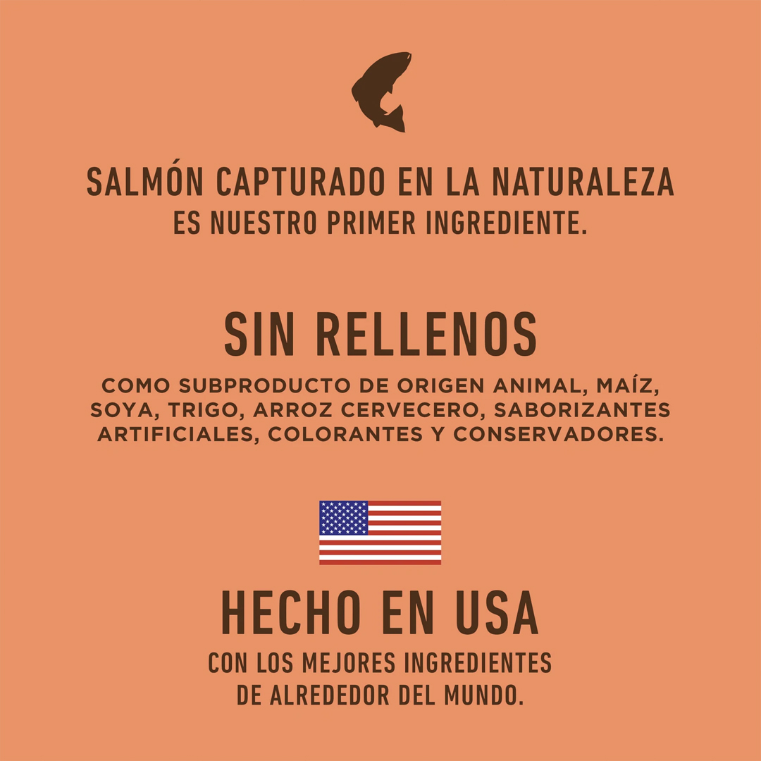 Instinct Be Natural Alimento para perro con Carne de Salmón 10.8 kg.